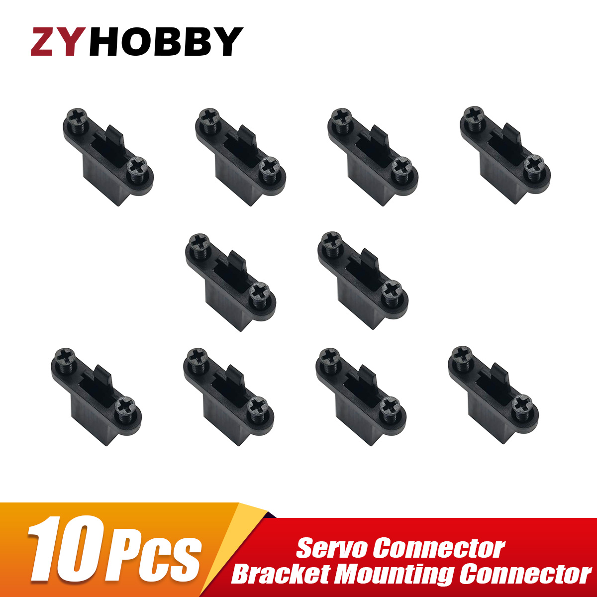 Brushless Motor Thrust Test Stand - 10pcs Servo Connector Bracket Mounting Connector