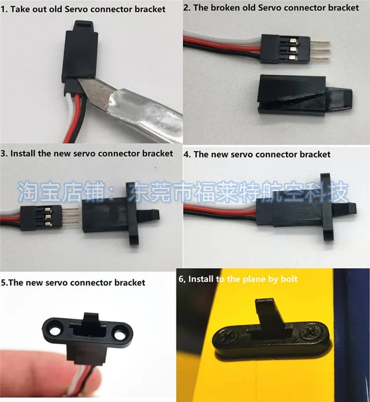 10pcs Servo Connector Bracket  - Brushless Motor Thrust Test Stand recension och pris