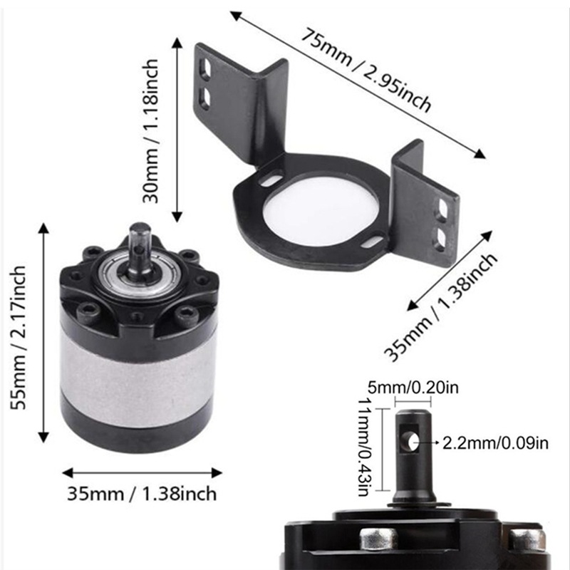 1:17 Planetary Gear Ratio Gear - Brushless Motor Thrust Test Stand recension och pris